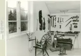 Interiör från Täby museum. Utställning 1964