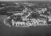 Hägernäs Strand, Flygfoto