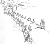 Jarlabankes bro, teckning