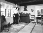 Interiör från båtsmanstorpet Runborg,