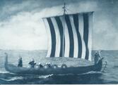 Vikingaskeppet av August Plym