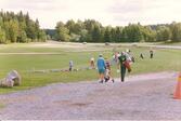 Golfare vid Täby prästgård
