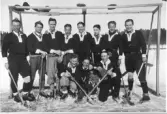 Bandylaget 1930 Viggbyholms IF, på Rönningesjön