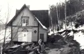 Hembygdsgårdar. Flyttning av Ingarö hembygdsmuseum vintern 1988.