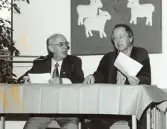 Avtackning av Bo Sigerlöw.