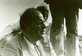 Förbundets förste ordförande Nils Sjöström. Foto på Björkö 1979-09-01.