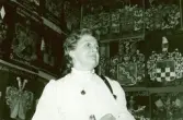 Kansliet 1981-vid årsmötet 1988. Assistent Lena Söderström.