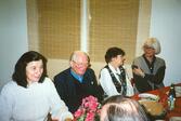 Styrelseledamöterna Gabriele Prenzlau-Enander, Gunnar Avelin, Irene Wilgren och Barbro Axell.