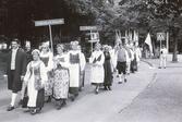 Dräktdag på Skansen augusti 1993.