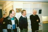 Invigning av Hallstaviksmodellen i Rödvillan i Hallstavik 1999.