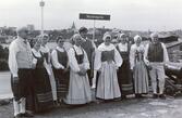 Dräktdag på Skansen augusti 1993.