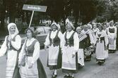 Dräktdag på Skansen augusti 1993.