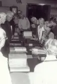 Besök på Riksarkivet nov-dec 1990