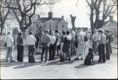 Järfälla hembygdsförening. Vandring runt Säbysjön 21 maj 1978.