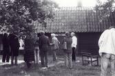 Länsmuseets studieresa i Hölö i september 1986.