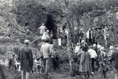 Hembygdsförbundets vårutflykt i södra skärgården 9 maj 1985.