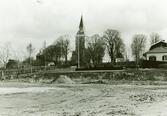 Miljön vid kyrkan. Sorunda.