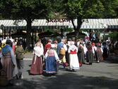 Hembygdens dag på Skansen 22 aug 2004