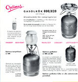 Produktkatalog Optimus Gasolkök