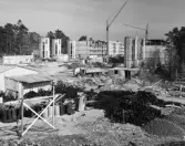 Flerfamiljsbostadsområde
Byggnadsplats. Bostadsområde under uppbyggnad