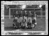 Grupporträtt, Hallstahammars sportklubb.
Ur Gustaf Åhmans samling.