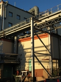 Industribyggnader vid Soabs industrianläggning i Mölndals Kvarnby, år 2007.  Anläggningen användes vid fototillfället av Hexion Speciality Chemicals Sweden AB.