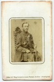 Porträtt på Sergeant Palmgren.