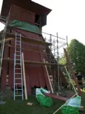 Antikvarisk kontroll vid renovering av Markim klockstapel