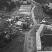 Vy över Skogslyckegatan och Ödegårdsgatan i Johannelund
