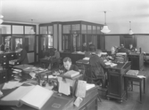 Kontoret på AB J.Persson & Co skofabrik, 1942