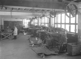 Tillskäreri på AB J.Persson & Co skofabrik, 1942