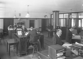 Kontoret hos AB J.Persson & Co skofabrik, 1942