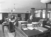 Kontoret på AB J.Persson & Co skofabrik, 1942