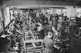 Maskinsal hos AB J.Persson & Co skofabrik, 1945