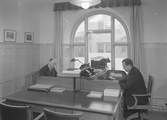 Kontorsarbete på Kronans Skofabriks AB, 1941