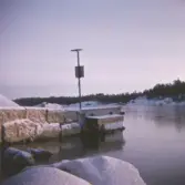 Brottö; Brottö brygga; vinter