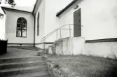 Hälleberga kyrka före branden 1976.