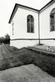 Hälleberga kyrka före branden 1976.