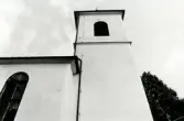 Hälleberga kyrka före branden 1976.