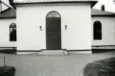 Hälleberga kyrka före branden 1976.