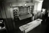 Orgel i Hälleberga kyrka innan branden 1976.
