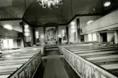 Altaret i Hälleberga kyrka.