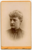 Porträtt på Fru Calla Qvarnström född Almlöf. Jönköping