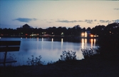 Sommarnatt vid Växjösjön, 1958.