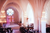 Sjuksköterskeinvigning i Växjö domkyrka, 1960.