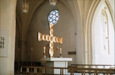 Växjö domkyrkas kor med altare. 1970.