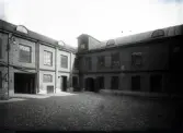 Kalmar Nya Tapetfabrik, sedd från innergården.
