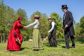 Vänersborgs museum. Fotografering inför kommande Sekelskiftesdag