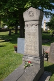 Vänersborg. Kapellkyrkogården, Johan Adolf Andersohns grav.
