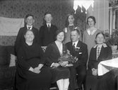 Kalas hemma hos familjen Karlsson i Karlstorp, 1930-tal